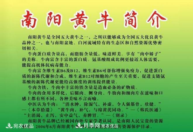 南陽(yáng)黃牛，中國地理標志保護農產(chǎn)品(圖3)