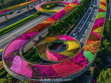 杭州高架月季美到難以置信，是AI所為？